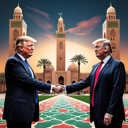 Potential benefits of Donald Trump winning the U.S. presidency for the Kingdom of Morocco.